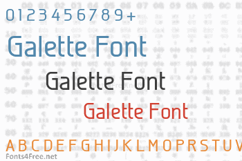 Galette Font