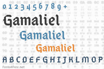 Gamaliel Font