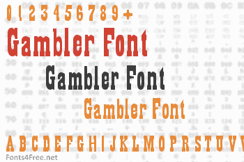 Gambler Font