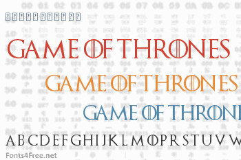 Game of Thrones Font