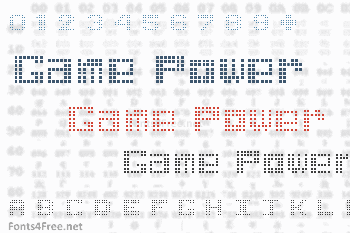 Game Power Font