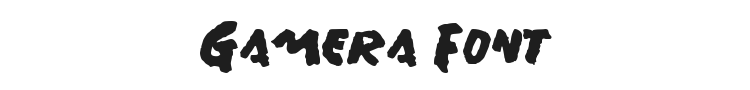 Gamera Font