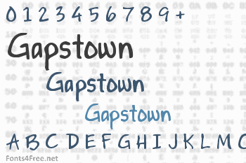 Gapstown Font