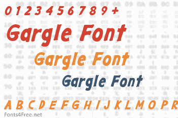 Gargle Font