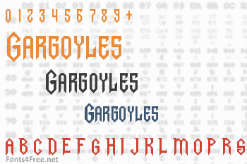 Gargoyles Font