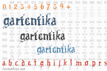 Gartentika Font