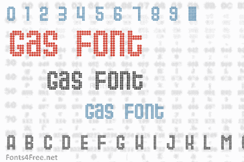 Gas Font