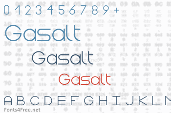 Gasalt Font