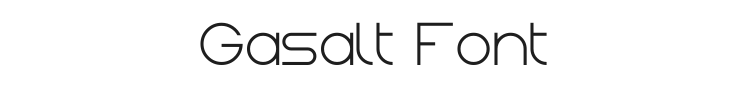 Gasalt Font