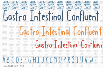 Gastro Intestinal Confluent Font