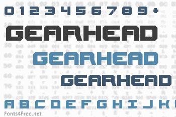 Gearhead Font