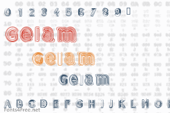 Gelam Font