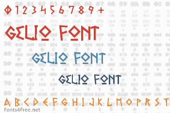 Gelio Font