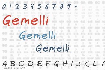 Gemelli Font