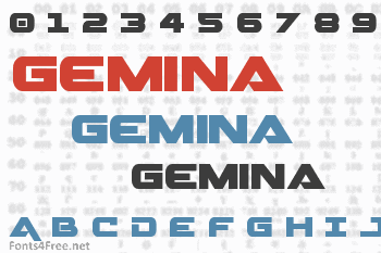 Gemina Font