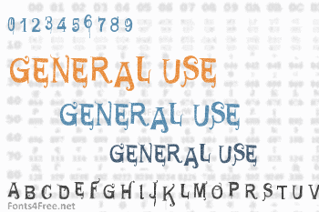 General Use Font