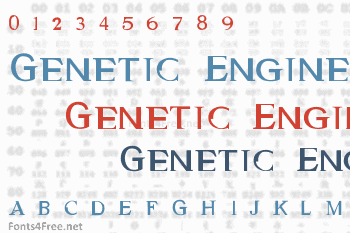 Genetic Engine Font