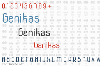 Genikas Font