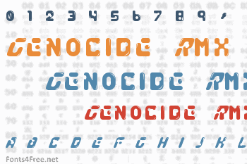 Genocide Rmx Font