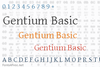 Gentium Basic Font