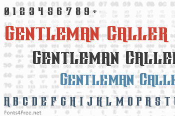 Gentleman Caller Font