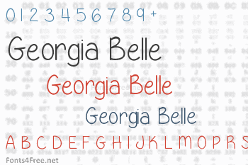 Georgia Belle Font
