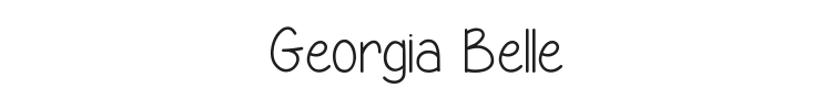 Georgia Belle Font