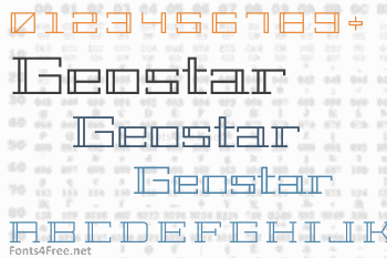 Geostar Font