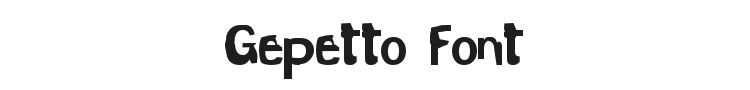 Gepetto Font Preview