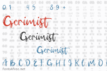 Gerimist Font