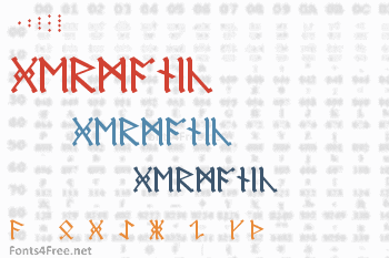 Germanic + Dwarf + AngloSaxon Font