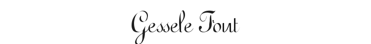 Gessele Font