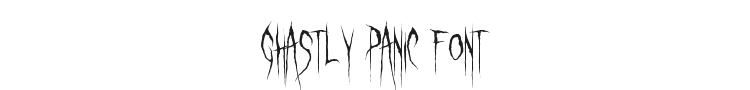 Ghastly Panic Font