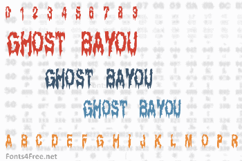 Ghost Bayou Font