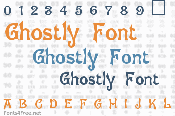 Ghostly Font