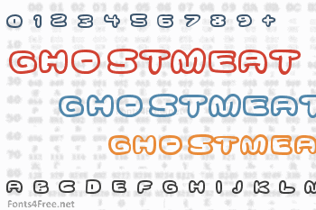 Ghostmeat Font