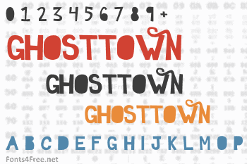 Ghosttown Font