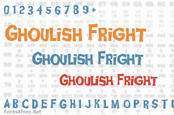 Ghoulish Fright Font