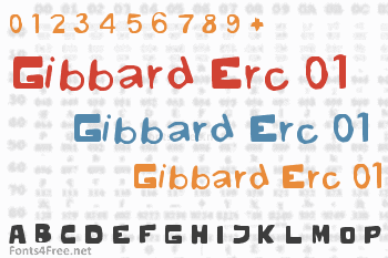 Gibbard Erc 01 Font