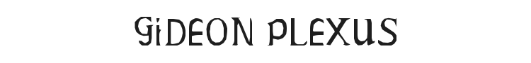 Gideon Plexus Font