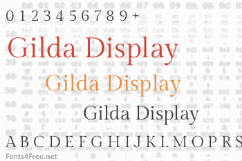 Gilda Display Font