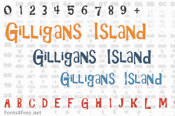 Gilligans Island Font