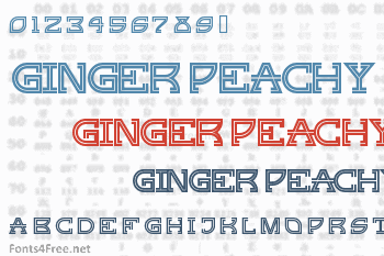 Ginger Peachy Font