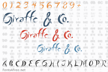 Giraffe & Co. Font