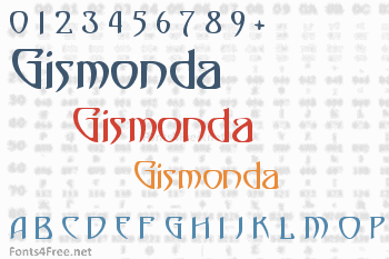 Gismonda Font