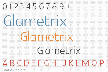 Glametrix Font