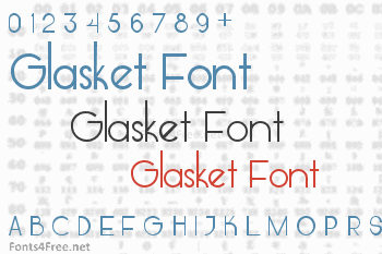 Glasket Font