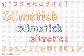 Glimstick Font