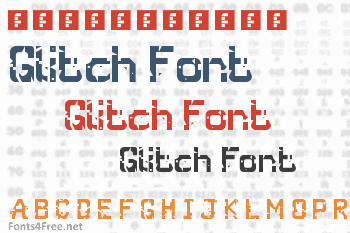 Glitch Font