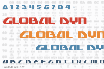 Global Dynamics Font